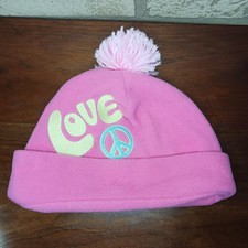 Love and Peace Youth Girls Hat Cap Winter Bea...