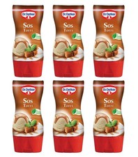 Dr. Oetker Dessert So&szlig;e Toffee 6x 200g - Karamell Sauce Topping Eis Waffeln