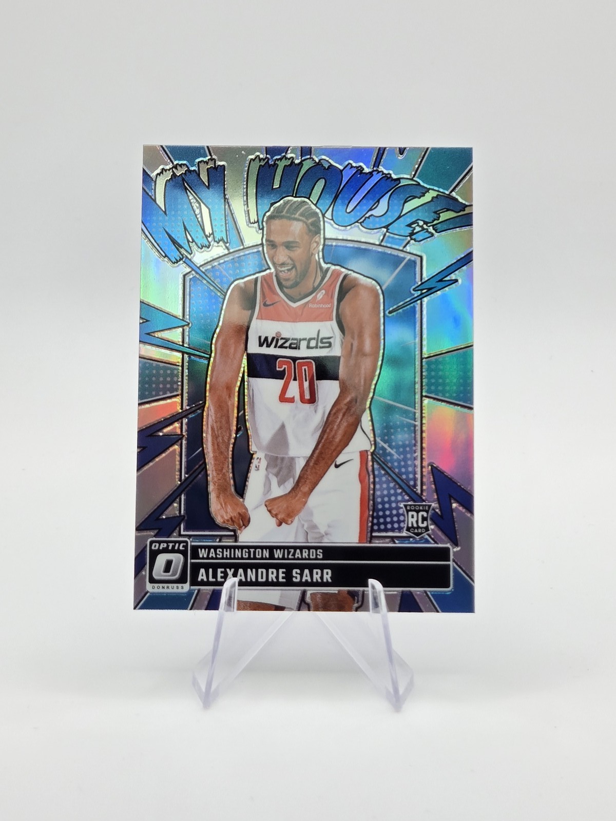 Alexandre Sarr 2024-25 Donruss Optic RC My House Holo SP #9