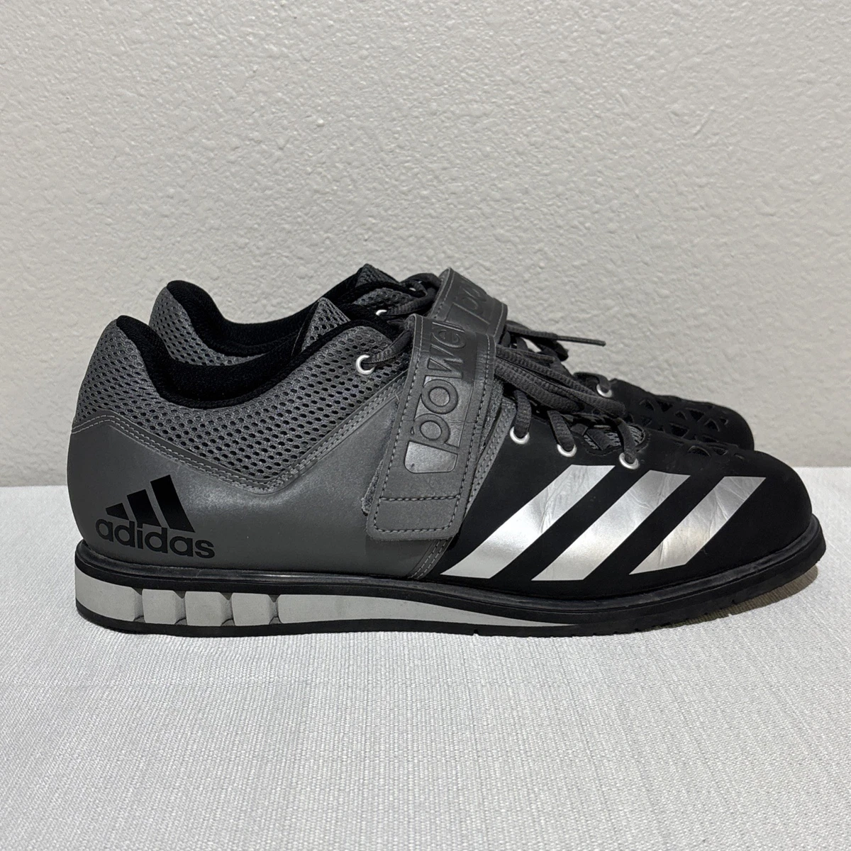 adidas gazelle silver green womens Powerlift 5 Weightlifting Shoes Core Black