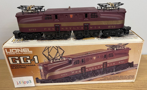 Tren Lionel 6-8753 Pennsylvania marrón GG-1 5 bandas motor convencional calibre O | Zustand: Used
