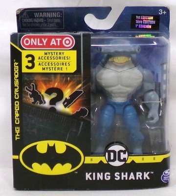 Spin Master The Caped Crusader 1st Edition King Shark 2020 4'' Figure New Sealed