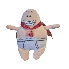 Captain Underpants Plush Just Play 7" NO SOUND EUC