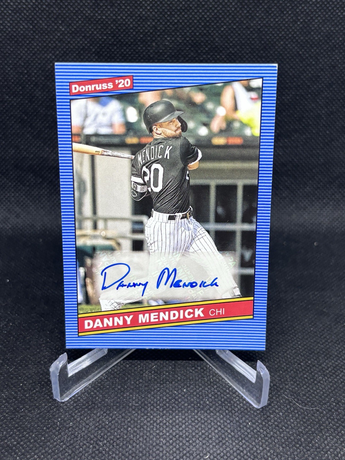 Danny Mendick #86S-DA 2020 Donruss Baseball Retro 1986 Signatures
