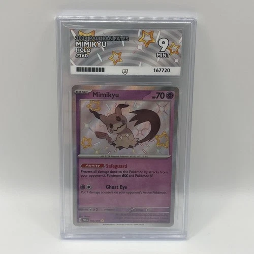 Mimikyu - 160/091 - Paldean Fates - Baby Shiny - Ace 9