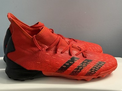Adidas Predator Freak .3 TF Demonscale Mens Solar Red Size 9.5 US Soccer Cleats