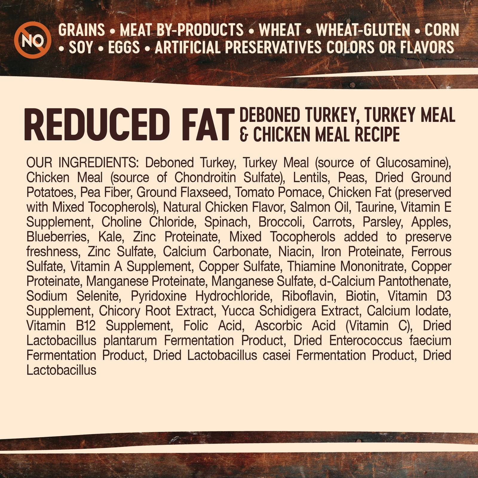 Natural Grain Free Savory Dry Dog Food Premium Protein Reduced Fat 12-Pound Bag