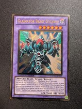 Gladiator Beast Gyzarus GLD4-EN032 Gold Rare Limited Edition LP