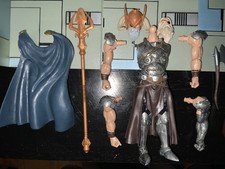 Marvel Legends - Allfather Wave Series - ODIN - THOR -  Complete BAF - Loose
