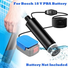 Cordless Submersible Pump Transfer Pump For Bosch 18 V PBA Gardena H&G Battery