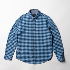 Men Hugo Boss Shirt Navy Cotton 40 /L / 48