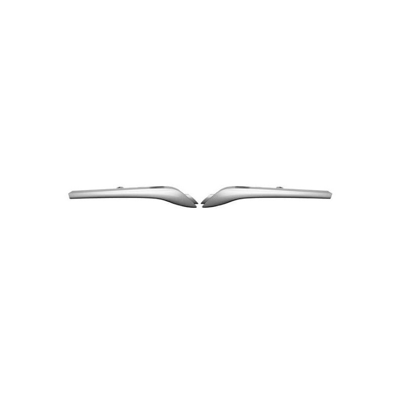 Moulures de calandre avant grises pour Renault Kangoo 2008-2013