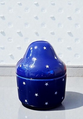 Perugina Ceramic Blue Kiss Holder