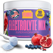 Dr. Price  S Electrolytes Powder Bulk   Blueberry Pomegranate, 90 Servings  Suga