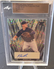 Leaf 2024 Metal Brooks Lee Autograph Pulsar Silver #BA-BL1 1/1