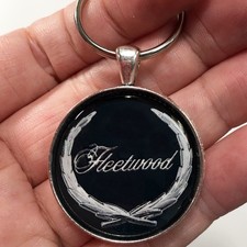 Vintage Cadillac Fleetwood Wreath Crest Chrom...