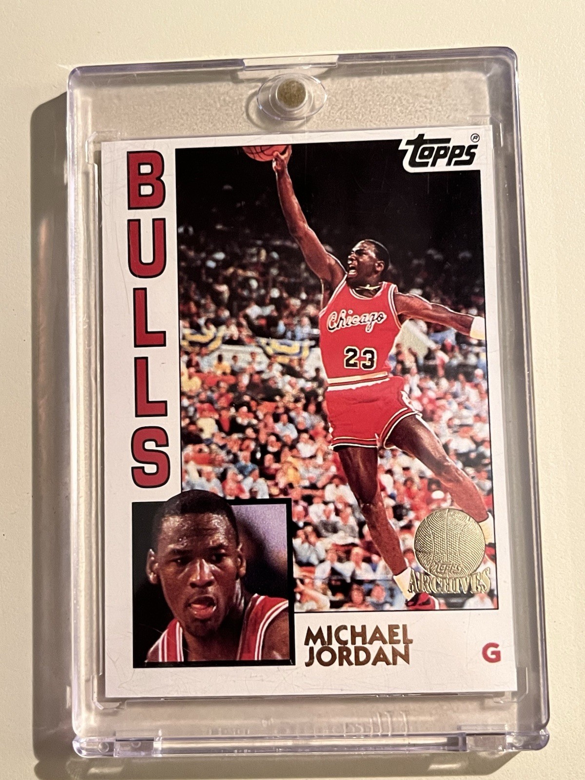 1992-93 Topps Archives Michael Jordan #52 Gold