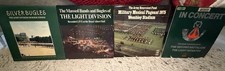 Lot of 4 Military Band LPs – Light Division, Wembley 1975, Silver Bugles