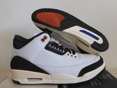 Nike Air Jordan 3 Retro Q Quai 54 Summit White-Off Noir Mens [FZ5649-100]