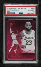 2019-20 Panini Chronicles Essentials Pink LeBron James #223 PSA 10 GEM MT
