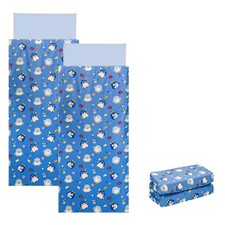 2PCS Cover Replacement Compatible with Kindermat 4 Section Standard, Blue