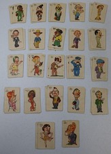 Vintage 1940 s Whitman Publishing Old Maid Card Game Missing Instruction Rules