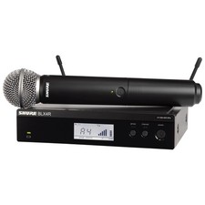 Shure BLX24R/SM58 Handheld Wireless Microphone System, H10 Band
