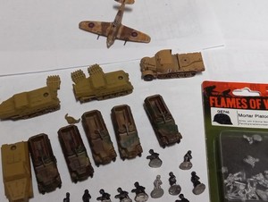 Flames of War German lot, 15mm ww2 loose used German