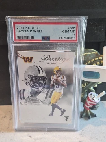 Jayden Daniels 2024 Prestige RC #302 PSA 10 Rookie