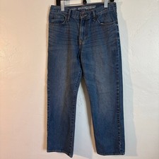 Old Navy Blue Denim Famous Jeans Straight Leg