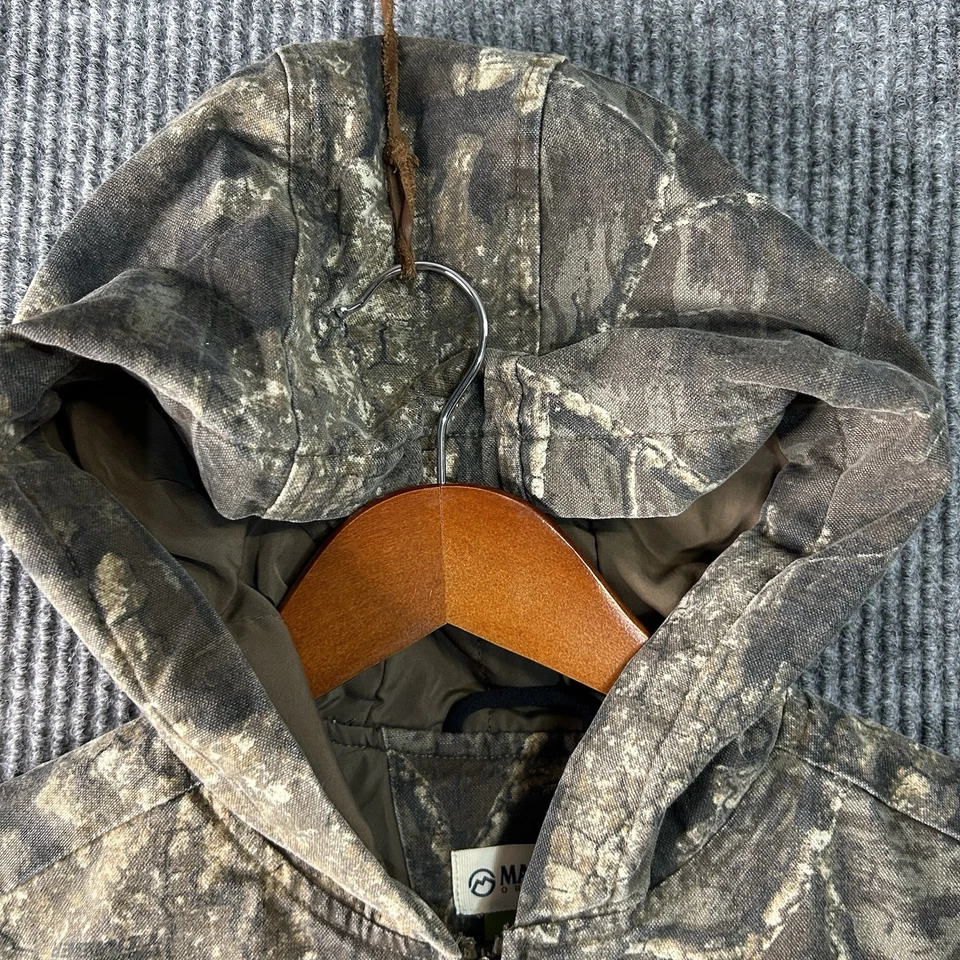 Chaqueta de Caza Niños XL Magellan Realtree Madera Camuflada Cremallera Sudadera con Capucha Foto 3 de 4