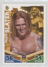 2010 Topps WWE Slam Attax Mayhem Heath Slater 3c7