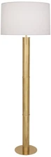 Michael Berman Brut 62 1/4" Modern Brass Metal Column Floor Lamp