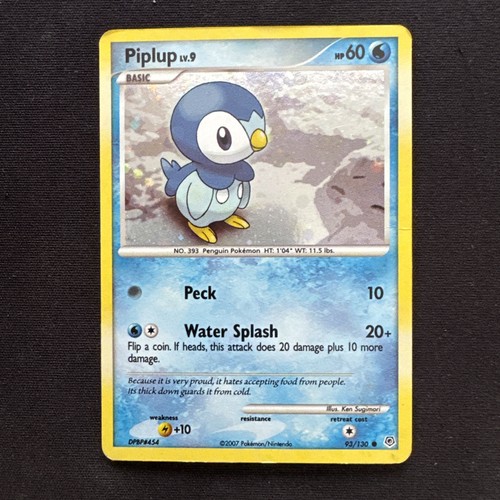 Piplup Holo Promo Card 93/130 Diamond and Pearl 