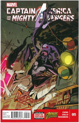 Captain America And The Mighty Avengers Comic 5 Cover A First Print 2015 Ewing