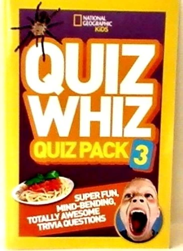 QUIZ WHIZ, SUPER MIND-BENDERS, NATIONAL GEOGRAPHIC Kids Books,24 PG #2&3 - Image 4 of 4