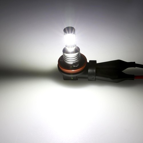 H11 H9 H8 LED Fog Light Bulbs DRL Globes White 6000K for Toyota Aurion 2006-2012 - Picture 2 of 12