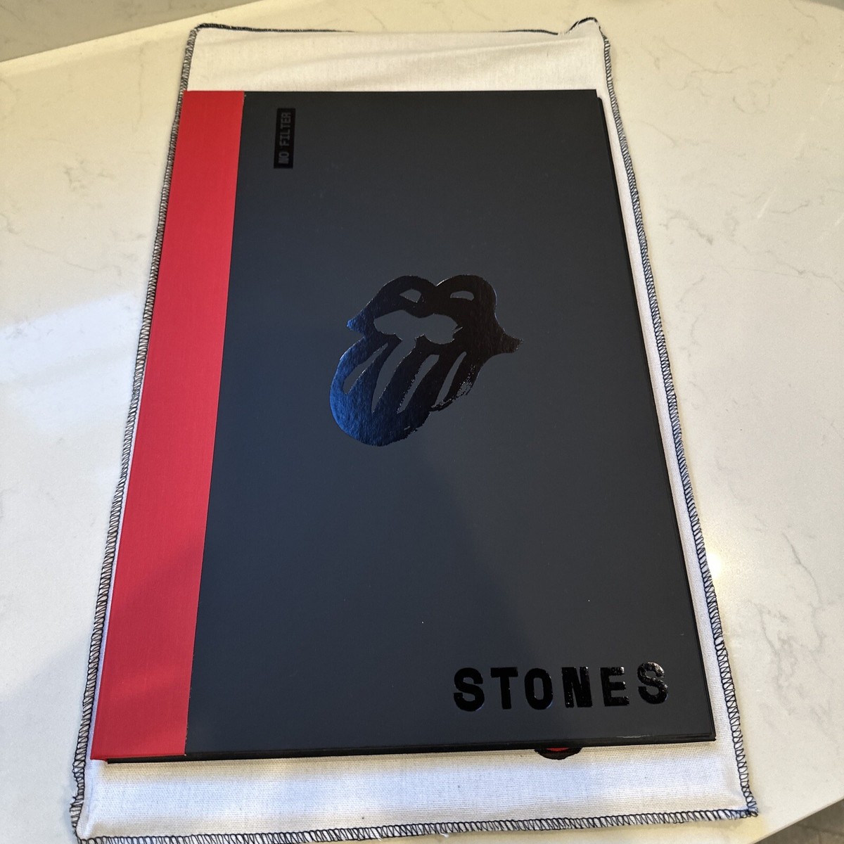 Rolling Stones No Filter Tour VIP Lithograph Book Pasadena