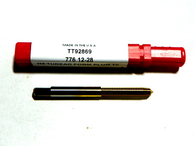 Form Plug Tap 1pc) 12-28 H4 THREAD ROLL FORM PLUG TAP TIN COATED TITAN USA TT92869 ...