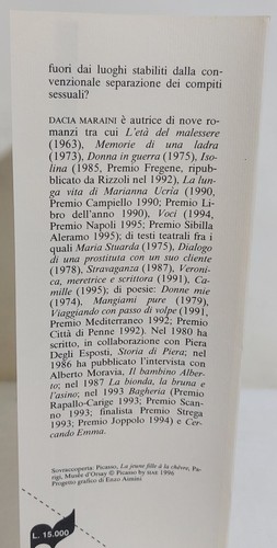 I117034 Dacia Maraini - Un clandestino a bordo - Rizzoli 1996 - Picture 5 of 5