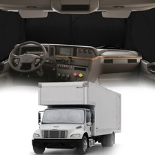 For Freightliner Semi-truck Windshield Side Windows Sun Shade Uv Block Cover