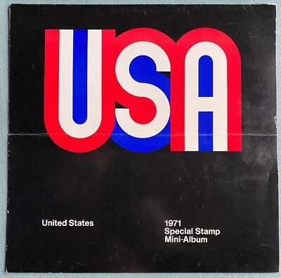 B1 USA 1971 Briefmarken Album Special Stamp collection vollständig postfrisch  - Bild 1 von 3