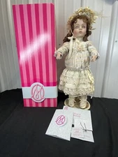 Marie Osmond Porcelain Doll MARGARET Knickerbocker COA #270/500 Box 26" Tall