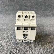 Allen Bradley Allen Bradley 1492-CB3G050 5A 3HP 3 Pole 277/480V Circuit Breaker