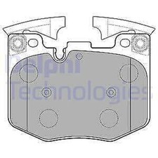DELPHI LP3235 Set Plaquettes de Frein, Disque Frein pour BMW, Buick, Toyota