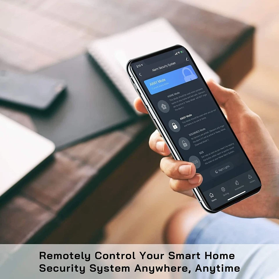 Sistema Kit De Alarmas Para Casa Seguridad Wifi Inalambricas Puertas Y Ventanas - Image 2 of 4