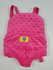 Build A Bear Workshop Fuchsia Pink Dots Bear Carrier BABW Plush