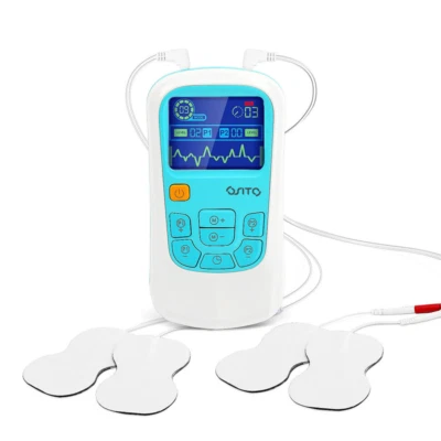 OSITO Tens Machine Electrical Massager Pulse Muscle Stimulator Pain Therapy Blue - Bild 1 von 4