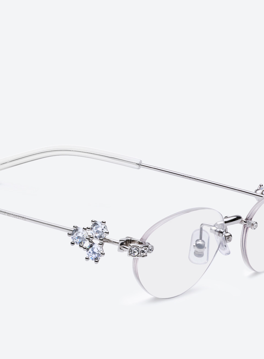 Gentle Monster 2025 Jewelry Collection Orora 02 Silver Clear / 100