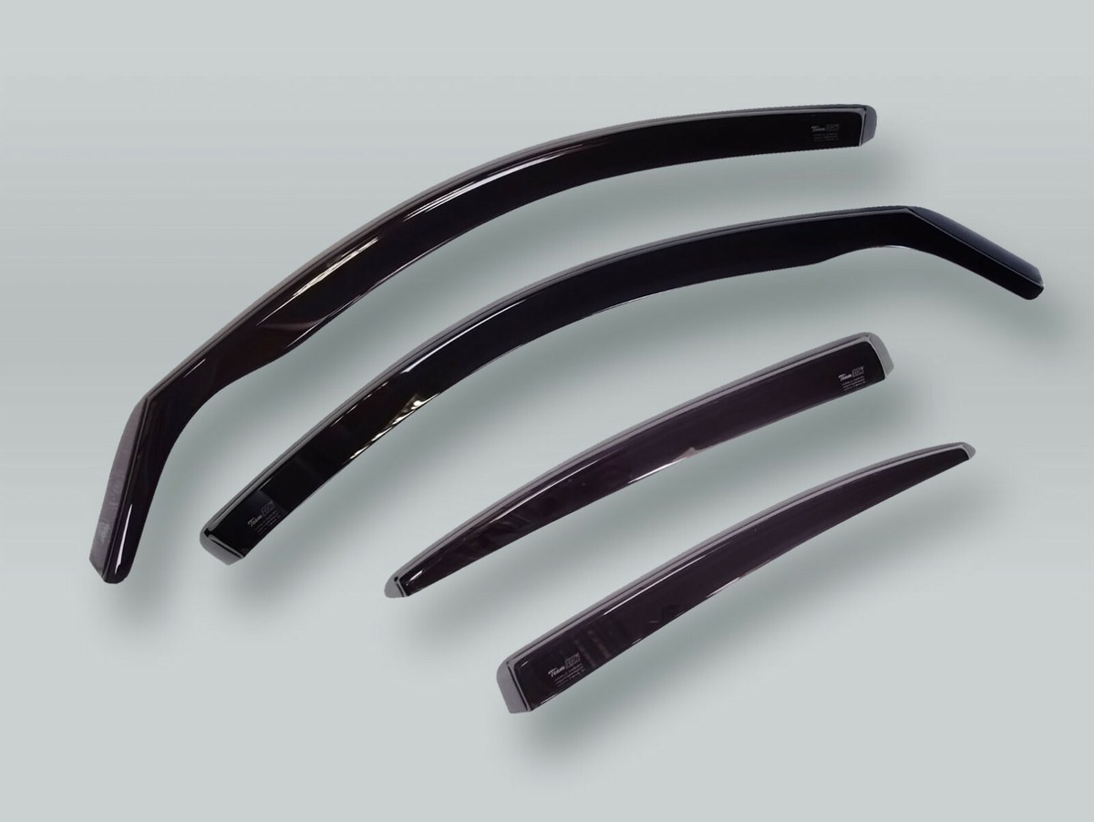 Isuzu D-Max 2012 – 2020 4 Piece Tinted Wind Deflectors - Direct